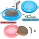thumbnail image 5 of Juguete rascador para gatos, juguete para gatos, almohadilla para poste, juguete interactivo de entrenamiento con ratón y pelota, azul, 5 of 5