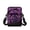 Black Bat Purple Tie Dye, variant on Horse Pineapple Floral Pattern Shoulder Purse Polyester Shoulder Bag for Women, Lightweight with Zipper Crossbody Purse