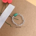 thumbnail image 3 of Coofit Ladies Finger Ring Fashion Decorative Retro Simple Beaded Ring Knuckle Ring, 3 of 10