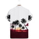thumbnail image 4 of Men's Hawaiian Printed Button Short Sleeve Shirts Men's Casual Fashion Short Sleeve Shirts M, 4 of 4