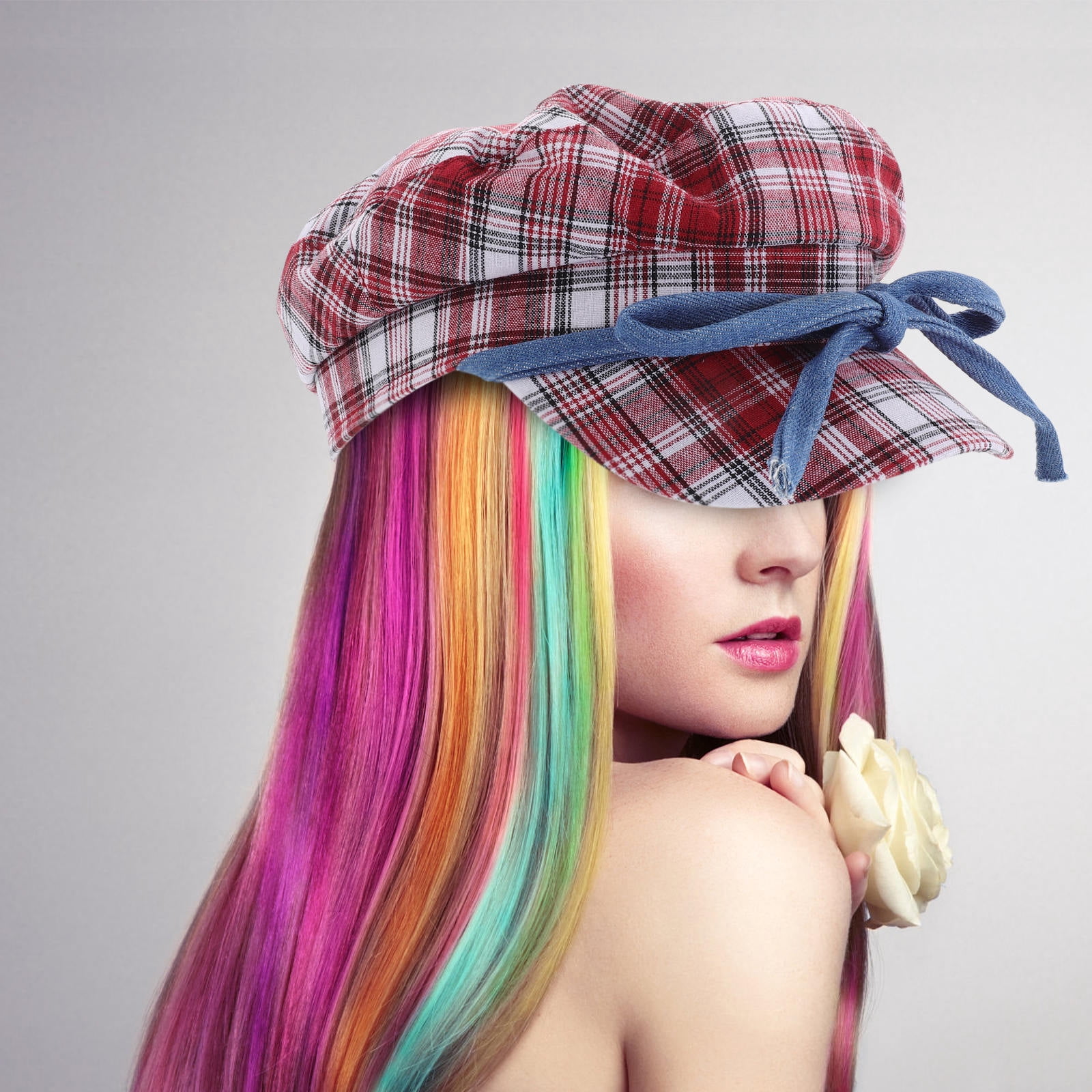 HEATSHAKING Cotton Beret Hat Multi 1Pcs For Ladies Travel