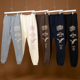 thumbnail image 2 of Pantalones largos de entrenamiento deportivo para hombre, de otoño, estilo holgado, de algodón, de secado rápido, adecuados para correr y entrenar, 2 of 4