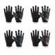 thumbnail image 4 of Jumpingount 1 par de guantes de ciclismo de tela para hombre, elegante, transpirable, ajustable, repuesto para motociclismo, antideslizante, guante guantes y mitones Azul negro, 4 of 6