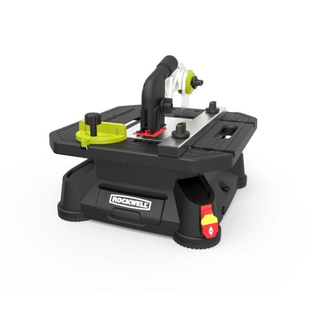 Rockwell RK7323 Bladerunner X2 Portable Tabletop Saw With Steel Rip Fence, Miter Gauge And 5 Pc (Best Scroll Saw Uk 2019)