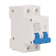 thumbnail image 2 of Mini DC Circuit Breaker DC500V 2P Miniature Circuit Breaker Solar PV System Small Circuit Breaker for Marine Power Systems, 2 of 8
