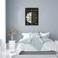 thumbnail image 6 of Christian Daisy Wall Art Daisy Butterfly Pictures Wall Decor I Can Only Imagine Inspirational Quotes Canvas Painting Print Religious Decoration Artworks for Bathroom Bedroom Living Room Church 12"x16", 6 of 6