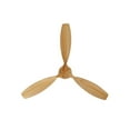 thumbnail image 6 of MIDODO 52'' Wood Ceiling Fan No Light, Indoor Outdoor Ceiling Fan with Remote, Noiseless Reversible DC Motor 3 Blade Ceiling Fan Without Light for Farmhouse Patio Living Room Bedroom, 6 of 7