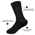 thumbnail image 2 of ELUTONG Mens Diabetic Socks 6 Pairs Extra Wide Loose Socks for Swollen Feet US 5-11, 2 of 5