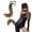 A85 G 19.7", variant on Halloween Decorations Halloween 3D Cute Animal Tail Pendant Women Holder Pompoms Tail Fashionable Hairy Tail 50Cm Halloween Plush Tail Event & Party