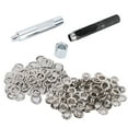 thumbnail image 1 of Grommet Tool Kit100 Set Œillets en Laiton Outil Kit Oeillets Creux Kit Puissance Emballé Performance, 1 of 5