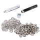 thumbnail image 4 of Juego de herramientas para ojales, 100 piezas, accesorios para prendas, juego de ajuste de ojales, funcionalidad de alta precisión, 4 of 14