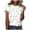 #03White, variant on Women's Boho Flowers T Shirts Graphic Tees Summer Tops Wildflower Floral Shirt Short Sleeve Casual Loose Fit Shirt
