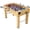 Brown 58, variant on 54-Inch Foosball Table for Family Game Room with Light Cherry Finish, MDF and Steel Construction, Analog Scoring and Accessories Brown