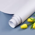 thumbnail image 1 of Oxdigi White Contact Paper 24 x 196 inches Self Adhesive Peel & Stick Wallpaper Matte, 1 of 6