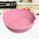 thumbnail image 4 of Sartén de silicona para freidora de aire antiadherente para horno para accesorios de cocina (rosa) Likrtyny Libre de BPA, 4 of 9