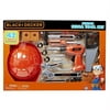 Black and Decker Jr Mega Tool Set Includes Over 40 Tools and Accessories, Ages 3+