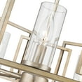 thumbnail image 6 of Golden Lighting 6068-8 BCB Marco 8-Light Chandelier in Brushed Champagne Bronze with Clear Glass, 6 of 7