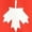 MAPLE LEAF FLAG, RED, variant on Women's Casual Beach 4th of July Short Sleeve Blouse Shirt Patriotic Button Up Dress Tops Tee Shirts Summer Hawaiian Blouses for Women S Allover Stars, Blue