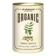 Eat Wholesome - Organic Green Lentils, 398ml