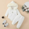 thumbnail image 2 of 12 Toddler Boy Set 0 6 12 18 24 Months 2T 3T 2PCS Fall Winter Outfits Set Long Sleeve Top Pants Pajamas & Dailywear, 2 of 9
