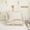 Beige-Queen (20''x30''), variant on Boho White Bodyowcase 20x54in - Ruffled Fringe Decor Sham