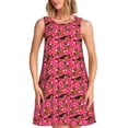 thumbnail image 1 of Balery Motif Berger Allemand Robes d'Été pour Femmes – Robe Décontractée Sans Manches, Robe de Plage Décontractée et Confortable pour les Journées Chaudes, 1 of 7
