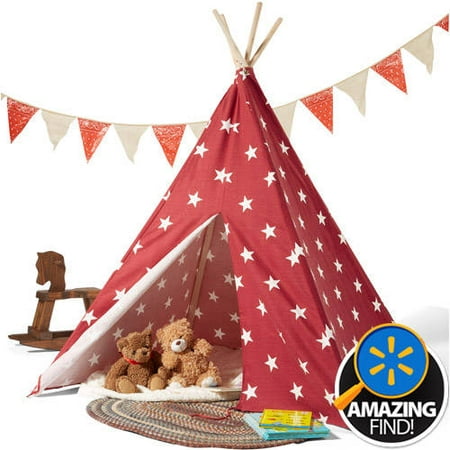 Children's Teepee Tent, Mulitple Colors