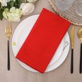 thumbnail image 5 of Party Supplies Washable Table Linen Wedding Table Cloth Dinner Napkins Cloth Napkins Solid Red WINE RED, 5 of 8