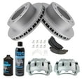 thumbnail image 2 of TRQ Front Brake Pad & Rotor Kit Semi-Metallic Fits 2000-2005 Ford Excursion 2000-2004 F-250 Super Duty F-350 Super Duty, 2 of 5