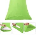thumbnail image 5 of PiccoCasa Egyptian Cotton Pillowcases, Envelope Pillow Covers, Non-Standard Green 2, 5 of 8
