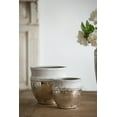 thumbnail image 4 of A&B Home Set of 2 Silver and Grey Decorative Ceramic Vases, 4 of 5