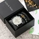 thumbnail image 1 of Reloj de pulsera para hombre con personalidad, conjunto de regalo, relojes de fecha de cuarzo de cuero de lujo con caja para regalo de novio, Idea para el Día del Padre Tan Jianjun unisex, 1 of 2