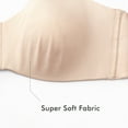 thumbnail image 4 of DELIMIRA Women's Strapless Bra Silicone-Free Minimizer Bandeau Plus Size Unlined, 4 of 5