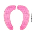 thumbnail image 3 of Gel Toilet Seat Cushion Portable Washable Universally Paste Designs Thick Soft Coolings Seat Pad Comfortable Reusable, 3 of 6