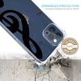 thumbnail image 2 of Music Note Clear Case for iPhone 12 Pro,Aesthetic Art Design Case for Men Women,Unique Soft Transparent TPU Bumper Case Cover, 2 of 5