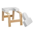 thumbnail image 7 of Yoga Headstand Bench, Inversion Chair for Fitness, Workout - 2.55" Thick Cushion, 300lbs Capacity, Birch Wood - Beginner & Advanced Yoga Poses, 7 of 7