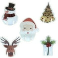thumbnail image 2 of 10Pcs Christmas Cup Card Christmas Decorations Santa Hat Wine Glass Decoration, 2 of 8