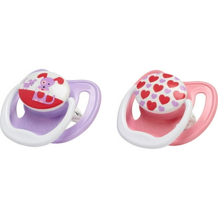Dr. Brown's PreVent Orthodontic Pacifier, Stage 1, Birth to 6 Months, BPA-Free