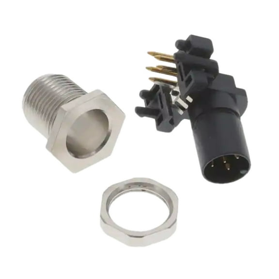 T4144035051-000 Circular Connector Receptacle 5 Position Male Pins Solder :Rohs