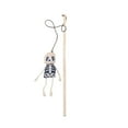 thumbnail image 3 of Floleo Halloween Cat Wand Teaser Toys With Bell ,Kitten Interactive Plush Kitty Plaything Gift Black of Friday Deals 2024, 3 of 7