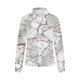 thumbnail image 5 of Camisetas de Mujer Casual, Manga Larga Impresa Solapa Botón Arriba Blusa, Ajuste Regular Poliéster Superior, 5 of 5
