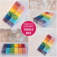 thumbnail image 5 of Cake Mate Rainbow Fusion Dessert Sprinkles, Assorted Colors and Shapes for, Holiday, Valentines Sprinkle Tacklebox, 14oz, 5 of 6