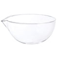 thumbnail image 1 of EeaseCA 1 Pc Glass Evaporating Dish Container with Spout for Laboratory (Round Bottom), 1 of 8