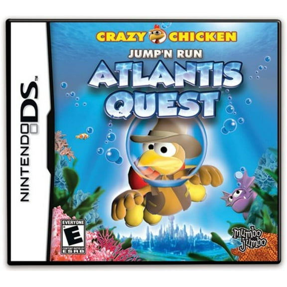 Crazy Chicken: Jump'n Run: Atlantis Quest