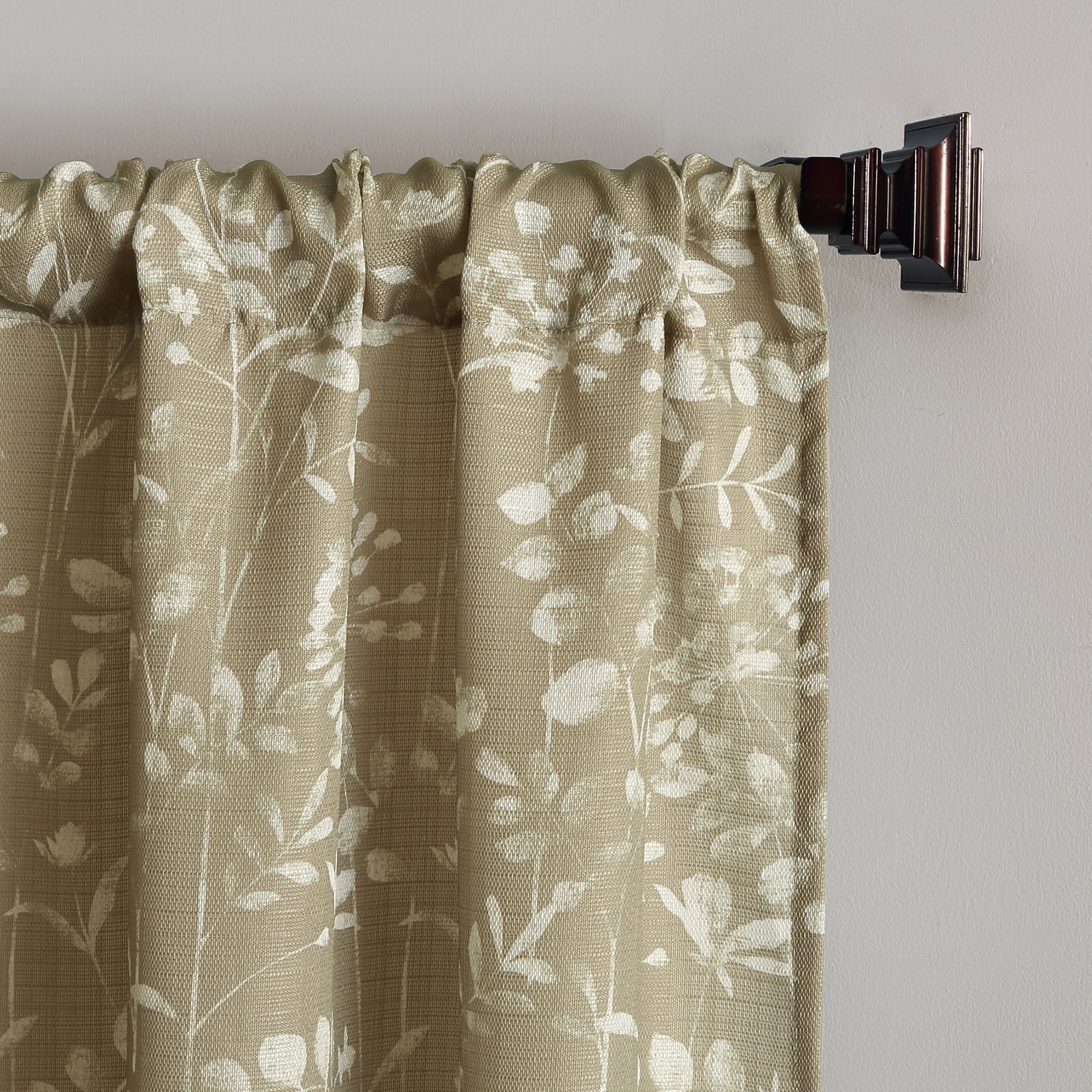Mainstays Textured Solid Curtain Valance Walmart Com
