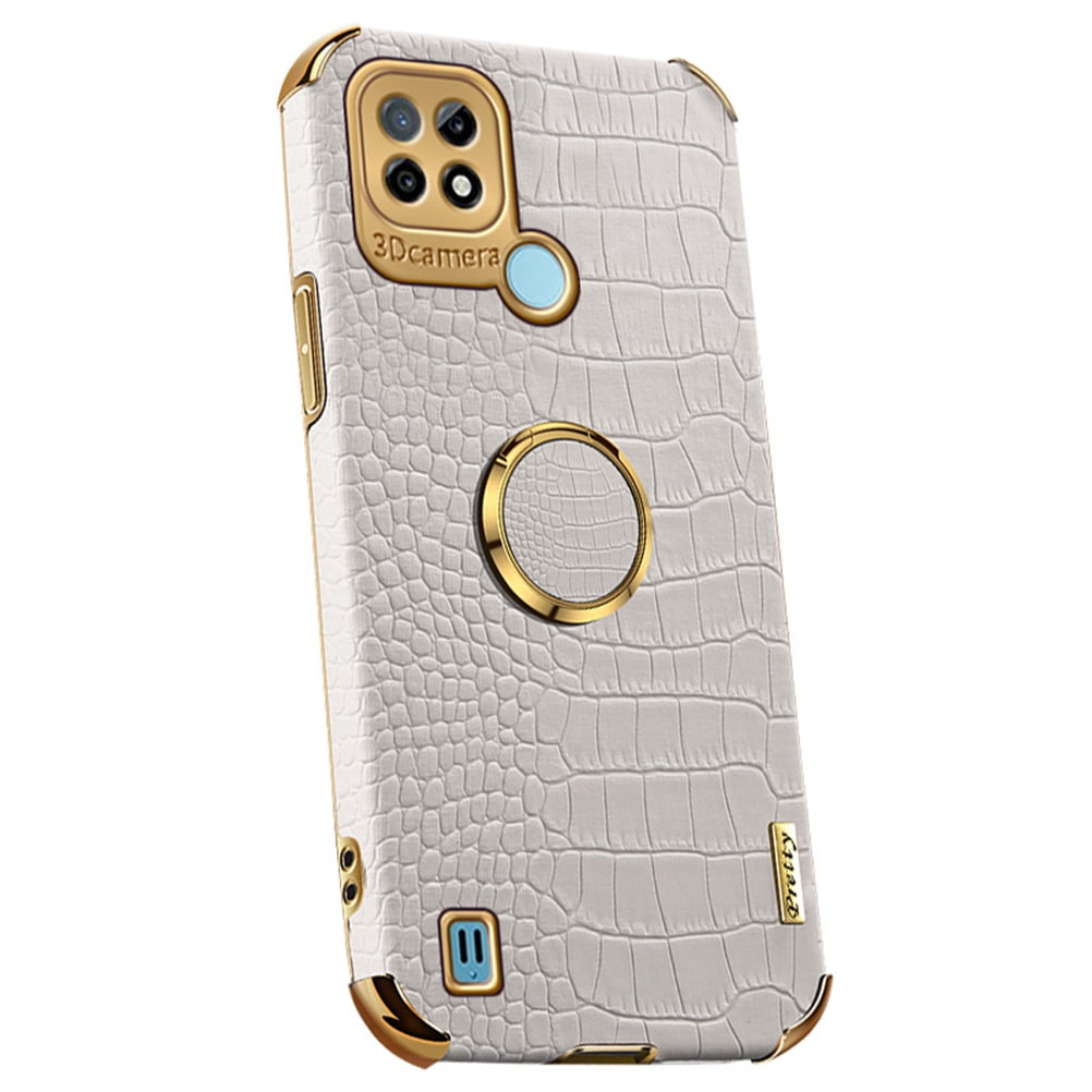 Shoppingbox Case for Realme C21, Soft TPU Leather Kuwait Ubuy