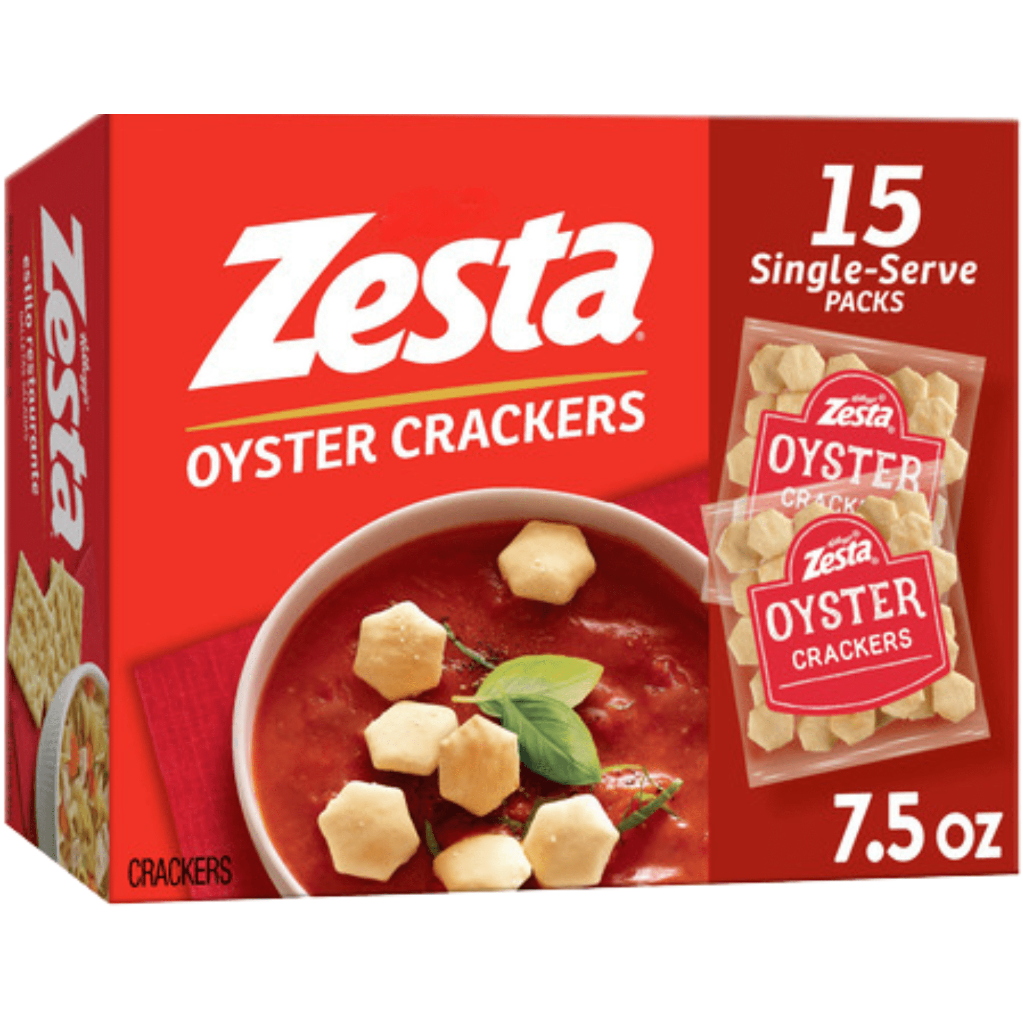 Z Oyster Crackers Single-Serve Packs 15 Count 7.5 oz