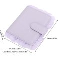 thumbnail image 2 of 64 Pockets Photo Album for Camera, Photo Album PU Leather Album, Purple, 2 of 5