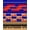 Blue, Pattern 1, variant on ODIKA 2'x3' Blue Geometric Estate Design Washable Doormat Contemporary Architectural Motif With Alternating Rectangular Blocks Non-Slip, Low Pile for Entryway, Kitchen, Laundry Room