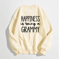 thumbnail image 4 of WEAIXIMIUNG Sweat-Shirt Surdimensionné pour Femmes Mode Décontractée Couleur Unie Manches Longues Imprimé Lettre Col Rond Hoodie, 4 of 4